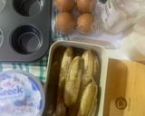 Foto langkah ke 1 dari resep Cake Pisang Tepung Gandum | Banana Muffin.