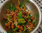 A picture of step 5 of Healthy Sprouted kala chana salad.