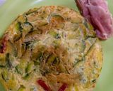 Foto del paso 11 de la receta: Tortilla individual de zapallitos