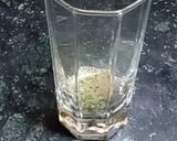 A picture of step 1 of Gondhoraj lemon soda.