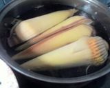 Foto langkah ke 2 dari resep Tumis Jantung Pisang.