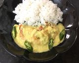 A picture of step 6 of Prawn Malai Curry.
