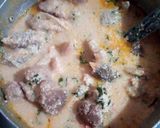 A picture of step 6 of Okro egusi pepper soup🍲.
