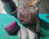 Foto del paso 1 de la receta: Cebolla morada encurtida