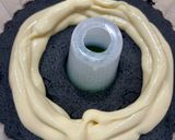 Foto langkah ke 7 dari resep Bolu Kukus Ketan Hitam Keju.