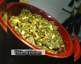 A picture of step 4 of Moringa salad.