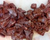 A picture of step 1 of Stewed liver and vegetables.