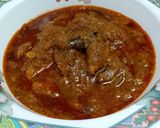 A picture of step 13 of Chettinad Chicken.
