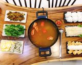 Hình bước làm 3 của món Lẩu măng chua cay