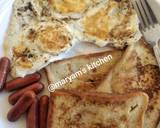 French toast, omelette and sausages recipe step 1 photo