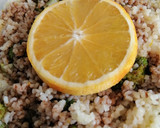 Foto del paso 8 de la receta: Ensalada de brócoli y bulgur con vinagreta de naranja