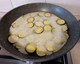 A picture of step 4 of Egg White and Zucchini Frittata.