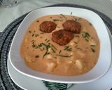 Krumplifőzelék klasszikus fasírttal recept fázis 7 fotója