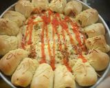 Foto langkah ke 9 dari resep Pizza homemade.