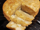 Budín de harina integral con manzana