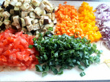 Revuelto de Verduras Arcoíris: Vegano