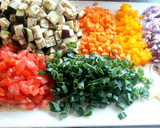 Foto del paso 1 de la receta: Revuelto de Verduras Arcoíris: Vegano