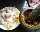 Gambar langkah 1 resipi Ayam Goreng Cendawan.