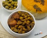 عکس مرحله 8 از دستور خورشت بامیه رب اناری🍲