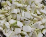 A picture of step 1 of Kaddu/Lauki ki sabzi.