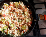 Foto del paso 3 de la receta: Tofu con "falso tabulé" 😉👨‍🍳