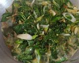 Foto langkah ke 3 dari resep Santan sayur Pakis, sayur Gedi dan Bunga pepaya.