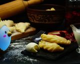 Фото кроку 8 до Вареники з адигейським сиром. Тісто на вареники на кефірі.
