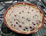 Une image de l'étape 12 de Flan pâtissier aux fruits rouges et cranberries.