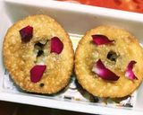 A picture of step 6 of Rajasthani Mawa kachori.