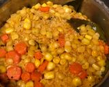 A picture of step 5 of Cracked wheat/Dalia Upma.