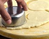 A picture of step 8 of Jam Biscuits #tech3#week3.
