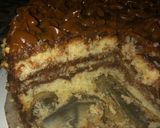 Foto del paso 6 de la receta: Torta de cumpleaños con ganache y nueces