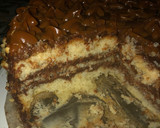 Foto del paso 6 de la receta: Torta de cumpleaños con ganache y nueces
