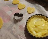 Foto del passaggio 6 della ricetta Crostatine crema pasticcera con cuore 🍫