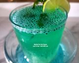 A picture of step 3 of Gatorade Cool Blue Fuljar Fountain Soda - 2 minutes.