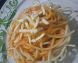 Foto del paso 8 de la receta: Pasta con salsa de jitomate - pasta ñom ñom