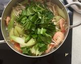 Hình bước làm 7 của món Canh chua tôm thanh mát