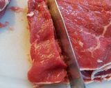 Foto del paso 1 de la receta: Comida china (Carne de res con brócoli)