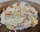 Foto del paso 6 de la receta: Risotto de setas, queso azul y manzana