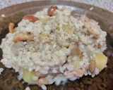 Foto del paso 6 de la receta: Risotto de setas, queso azul y manzana