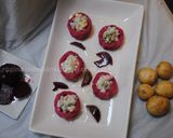 A picture of step 8 of Potato-Beetroot Salad.