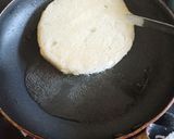 A picture of step 8 of Fusion Indian dessert (gajar halwa +srikhand +fried bread).