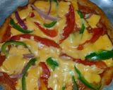 A picture of step 5 of Vegetables Pizza.