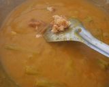 A picture of step 4 of Drumsticks sabji.