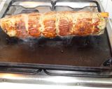 A picture of step 2 of Carne Mechada (Chilean-Style Shredded Beef).