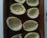 Foto del paso 4 de la receta: Patatas rellenas de setas y gambas