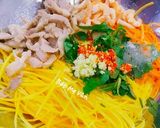 Hình bước làm 4 của món Gỏi đu đủ tôm thịt