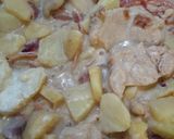 Foto del paso 3 de la receta: Mollejas con crema roquefort y papas