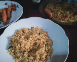 Foto langkah ke 10 dari resep Nasi Goreng Telur Omega.