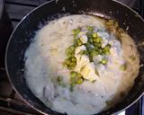 Foto del paso 3 de la receta: Mollejas a la crema de vegetales con fettuccini